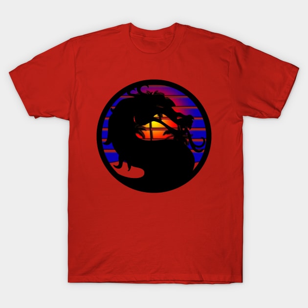 Mortal Kombat Logo T-Shirt by gitasorosoan